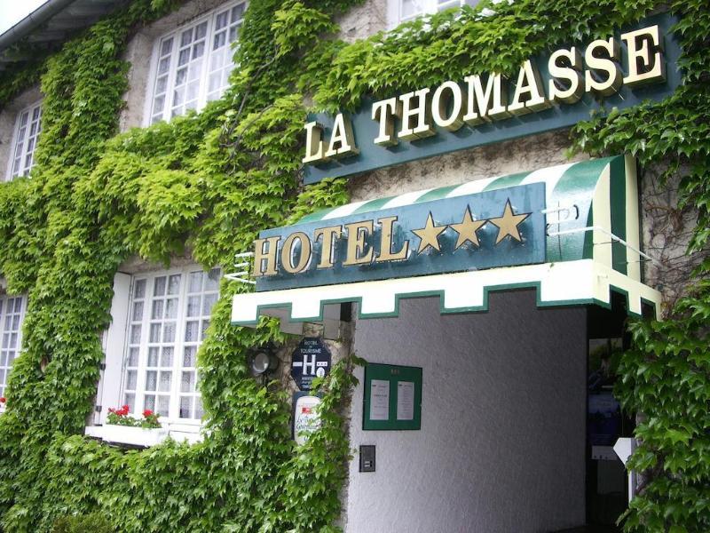ホテル Logis La Thomasse オーリヤック エクステリア 写真