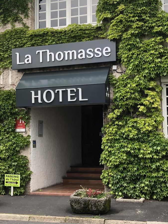 ホテル Logis La Thomasse オーリヤック エクステリア 写真